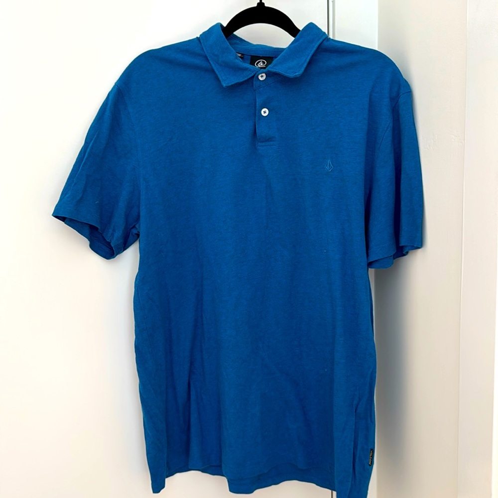 Nice blue polo shirt , thin